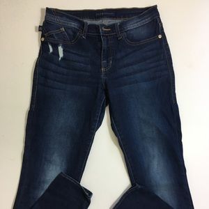 Rock & Republic Lightly Distressed Dark Wash Jeans